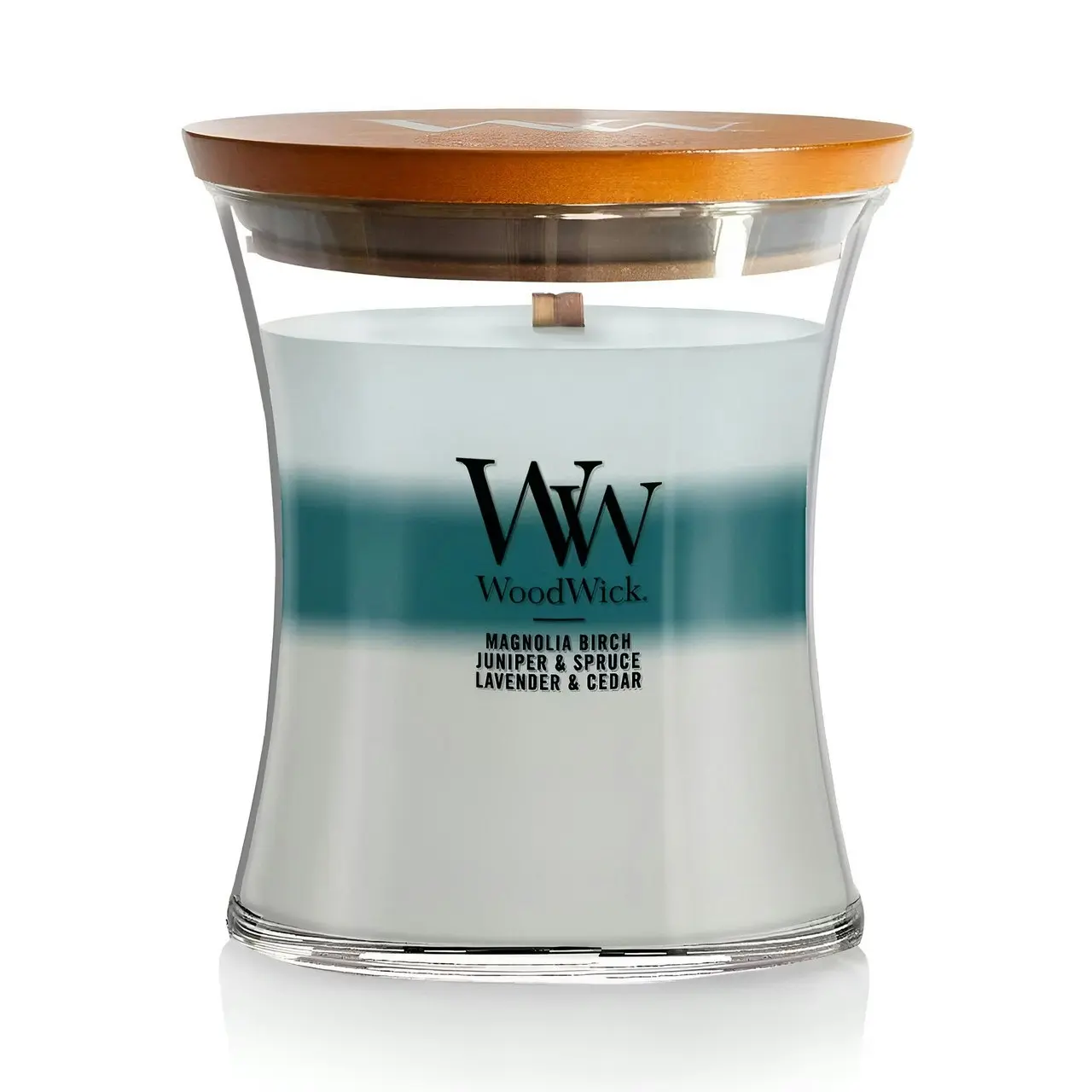 WoodWick Medium Icy Woodland Trilogy Scented Candle