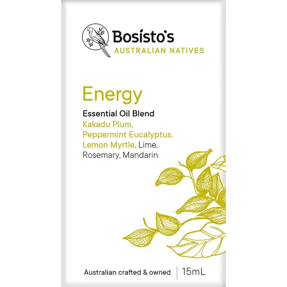 Bosisto's Australian Natives Energy Oil 15mL