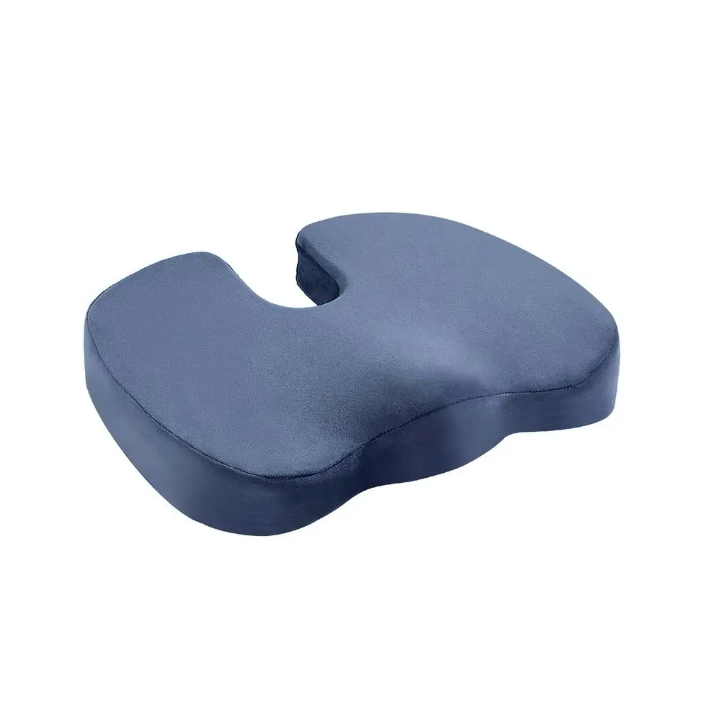 Giselle Bedding Seat Cushion Memory Foam Pillow Blue