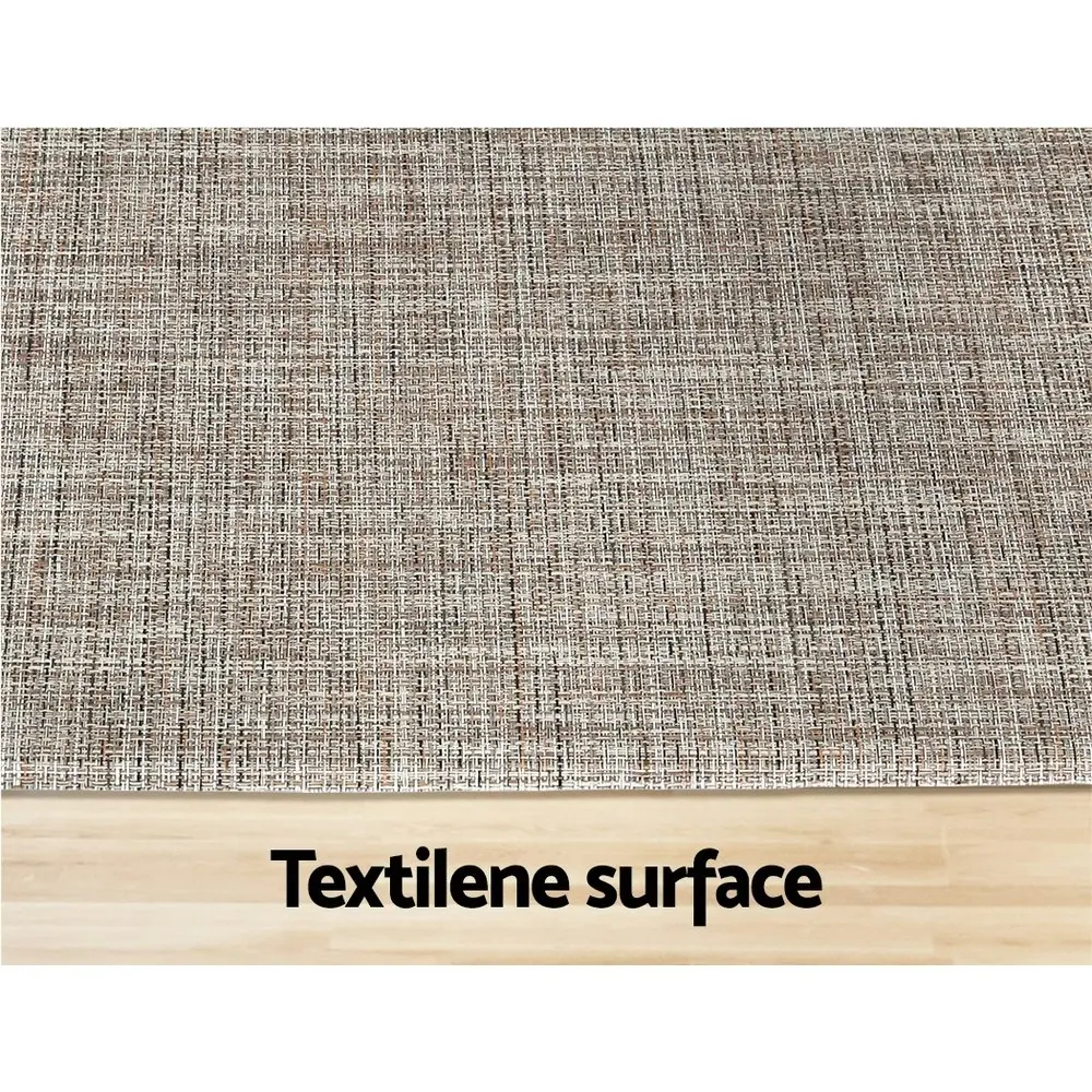 Artiss Kitchen Mat 45x75cm Textilene Floor Rug Carpet Non-slip