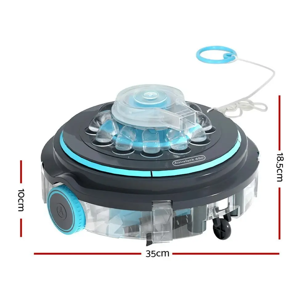 Aquabuddy Robotic Pool Cleaner Automatic Vacuum Robot Swimming Cordless