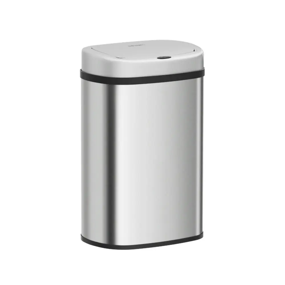 Devanti 50L Sensor Bin Motion Rubbish Automatic Silver