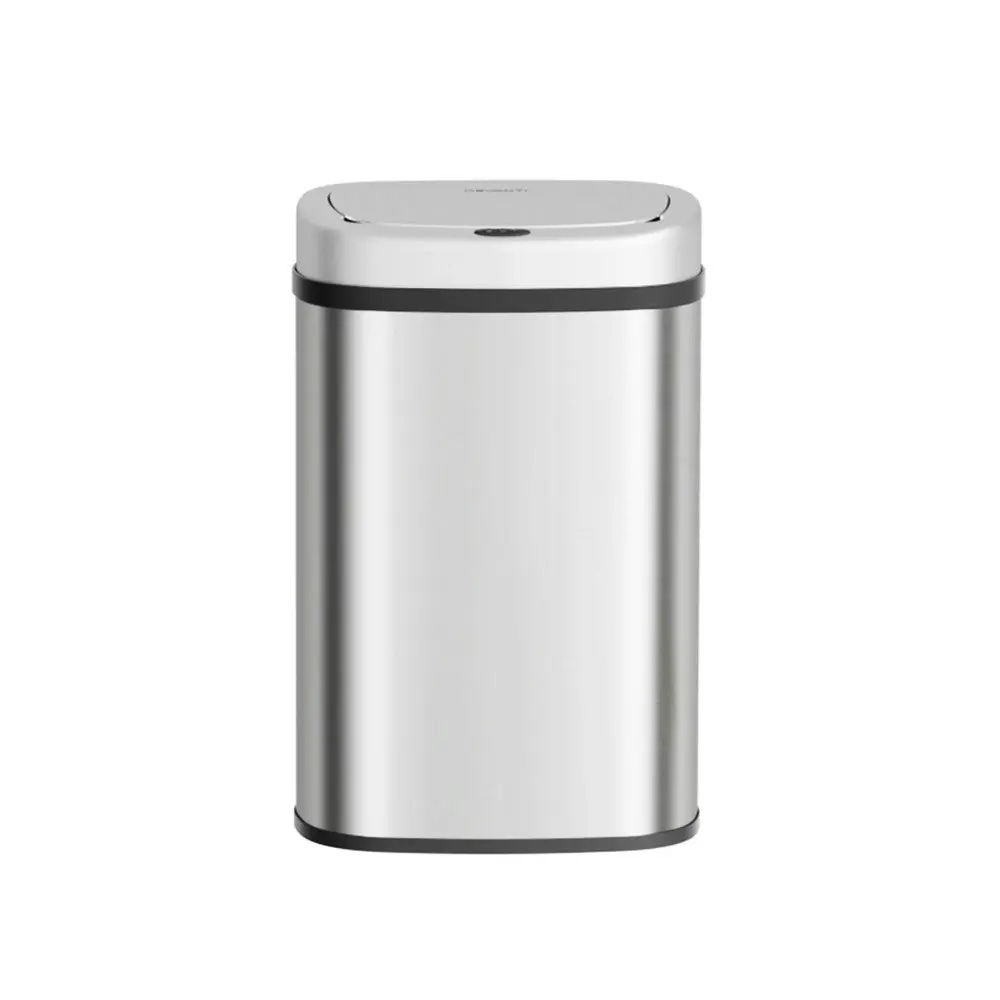 Devanti 50L Sensor Bin Motion Rubbish Automatic Silver