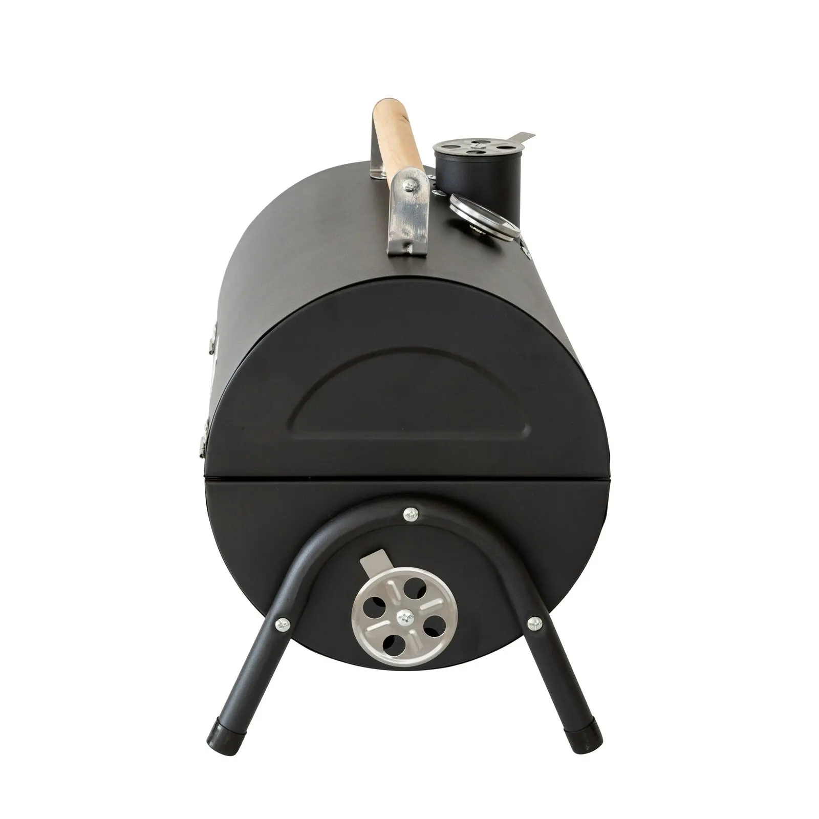 Charcoal Grill with Chimney and Temperature Gauge