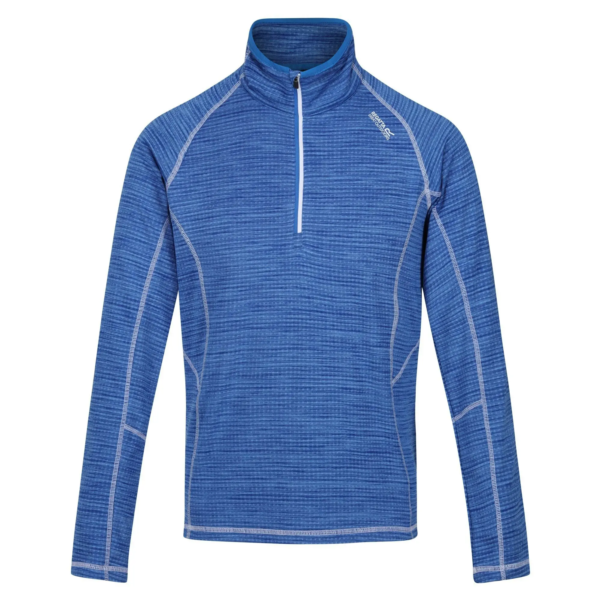 Regatta Mens Yonder Quick Dry Moisture Wicking Half Zip Fleece Jacket