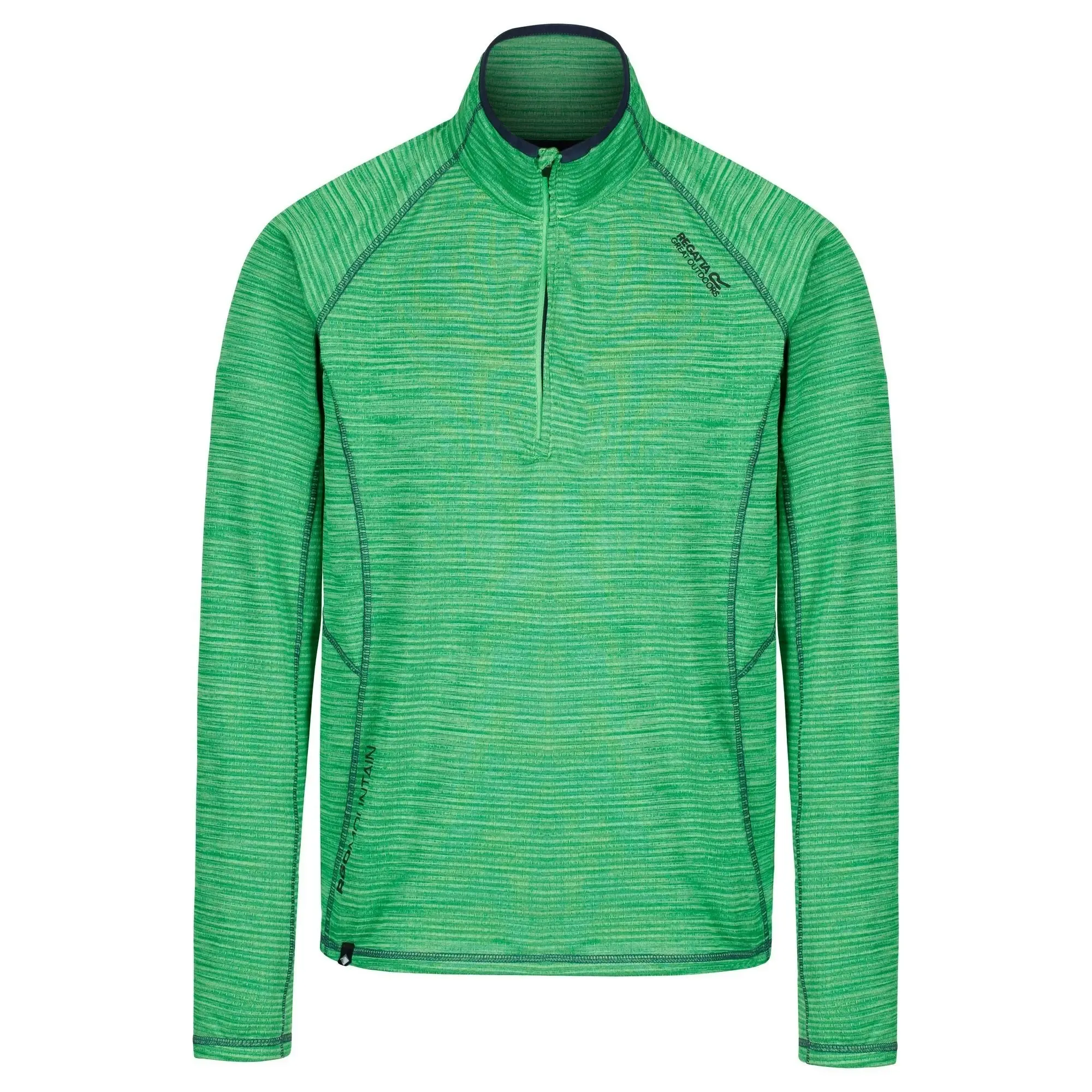 Regatta Mens Yonder Quick Dry Moisture Wicking Half Zip Fleece Jacket