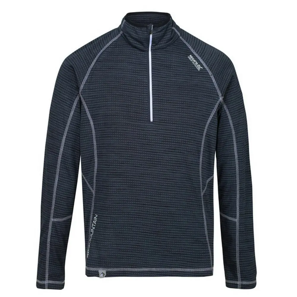 Regatta Mens Yonder Quick Dry Moisture Wicking Half Zip Fleece Jacket