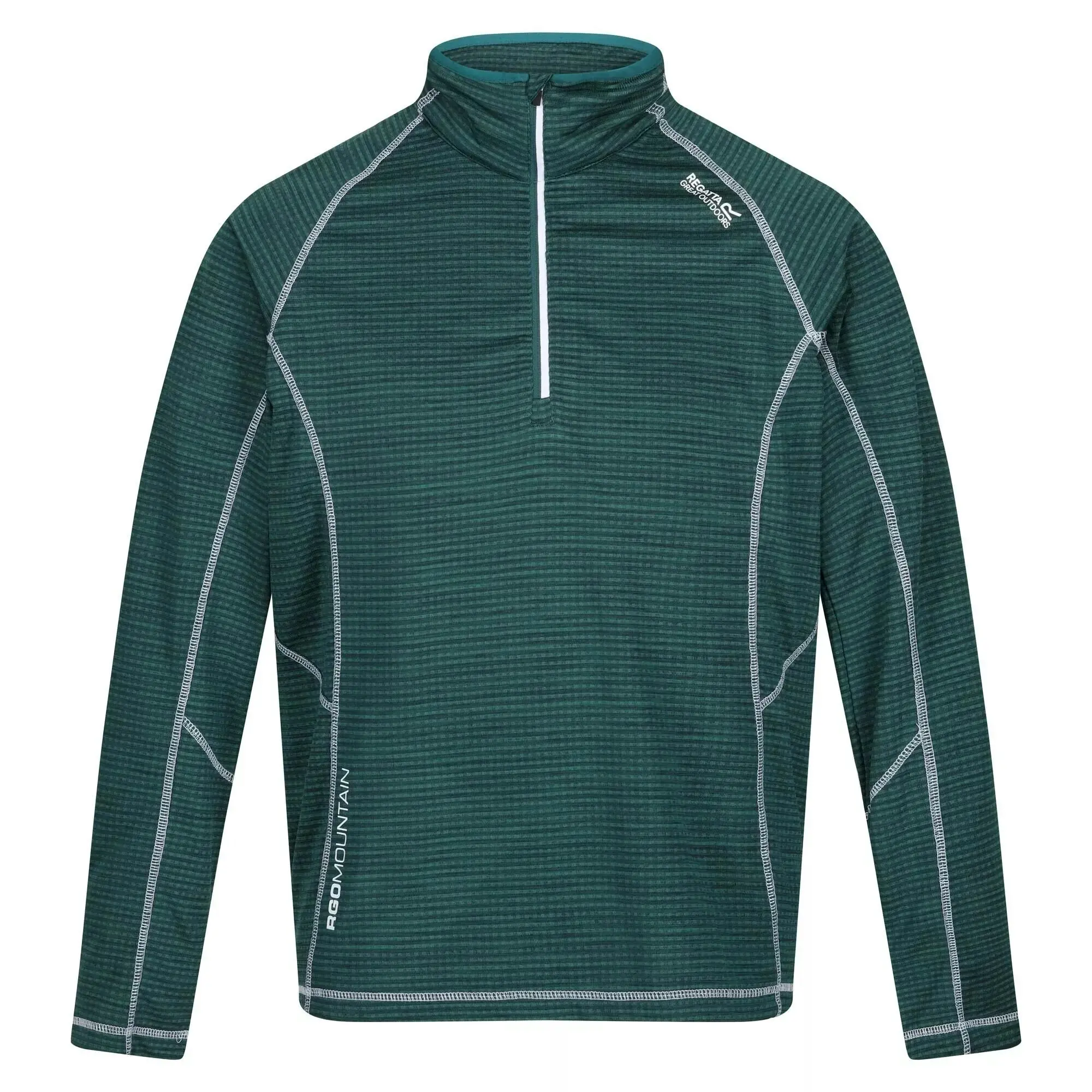 Regatta Mens Yonder Quick Dry Moisture Wicking Half Zip Fleece Jacket