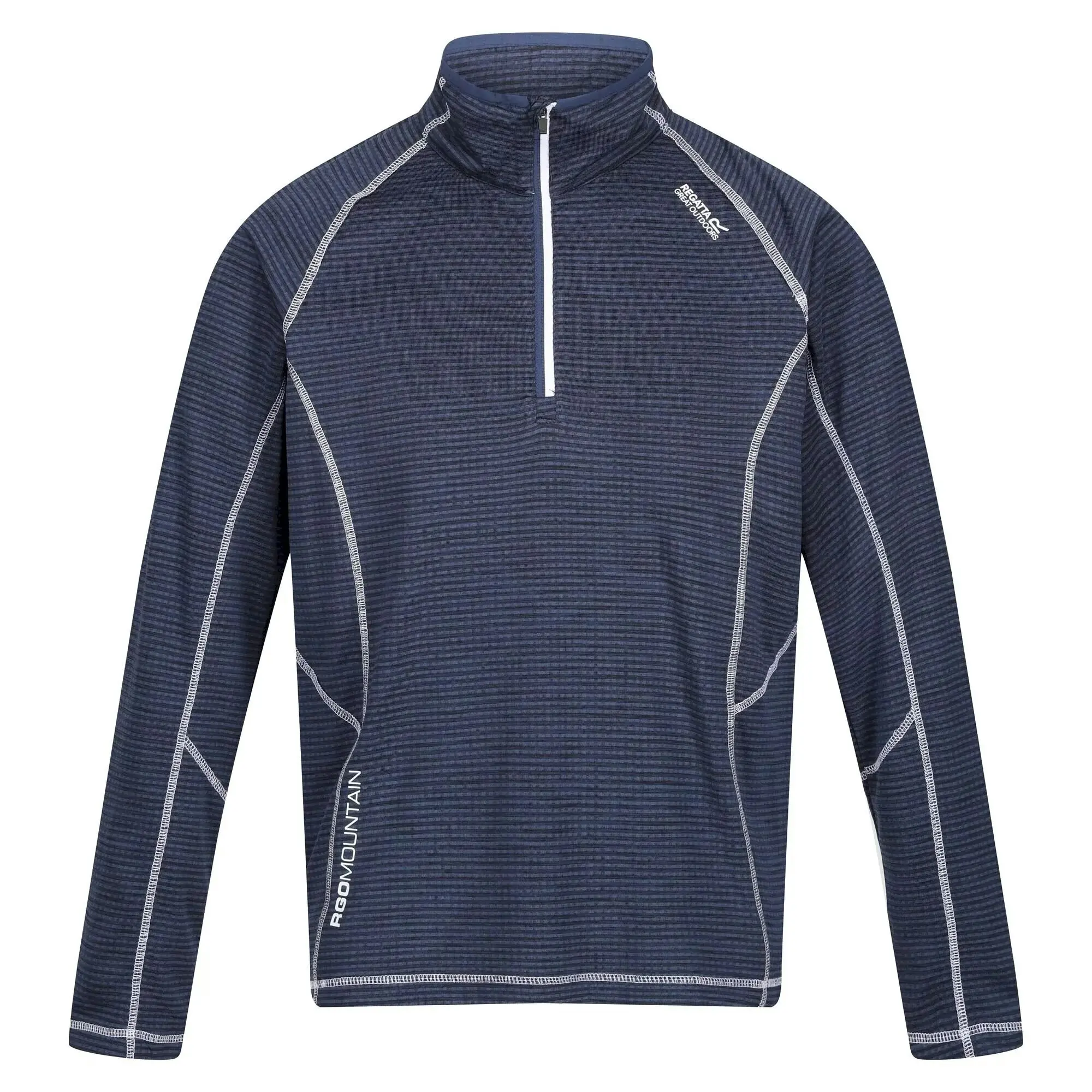 Regatta Mens Yonder Quick Dry Moisture Wicking Half Zip Fleece Jacket