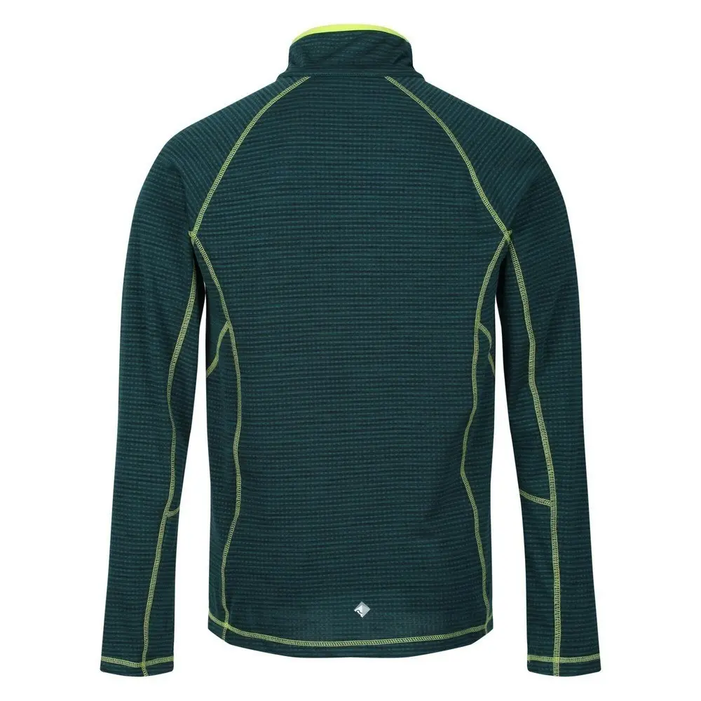 Regatta Mens Yonder Quick Dry Moisture Wicking Half Zip Fleece Jacket