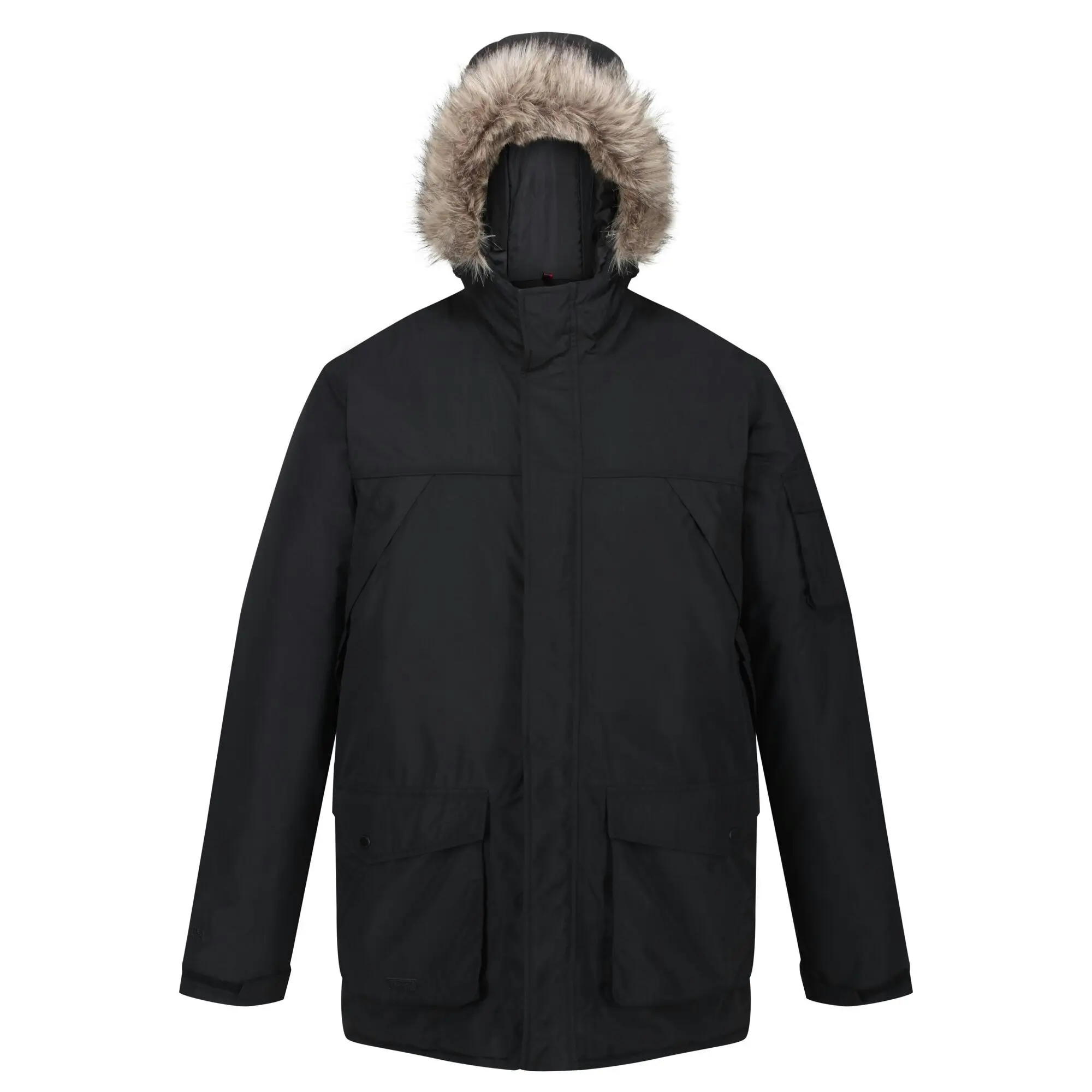 Regatta Mens Salinger II Faux Fur Insulated Parka