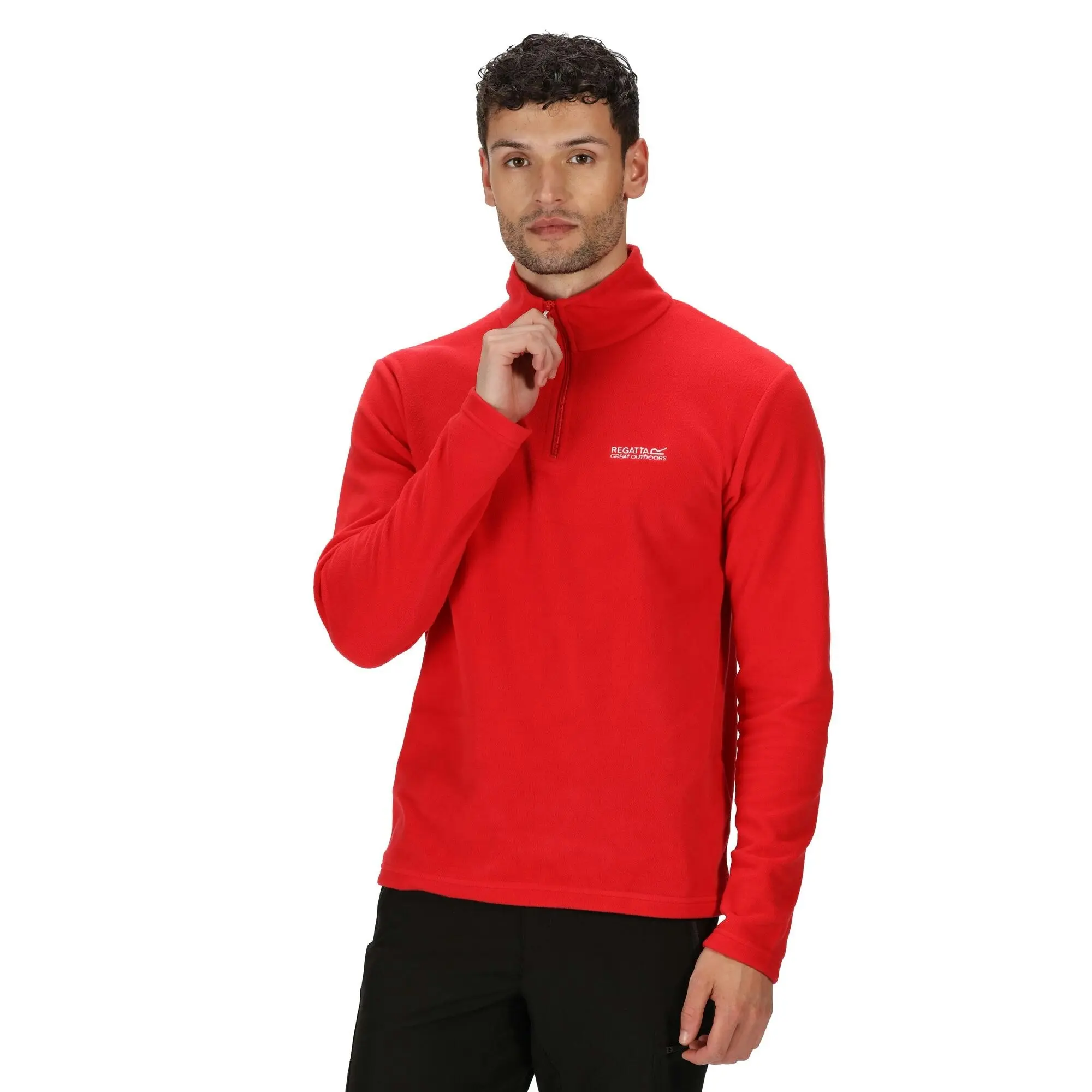 Regatta Great Outdoors Mens Thompson Half Zip Fleece Top