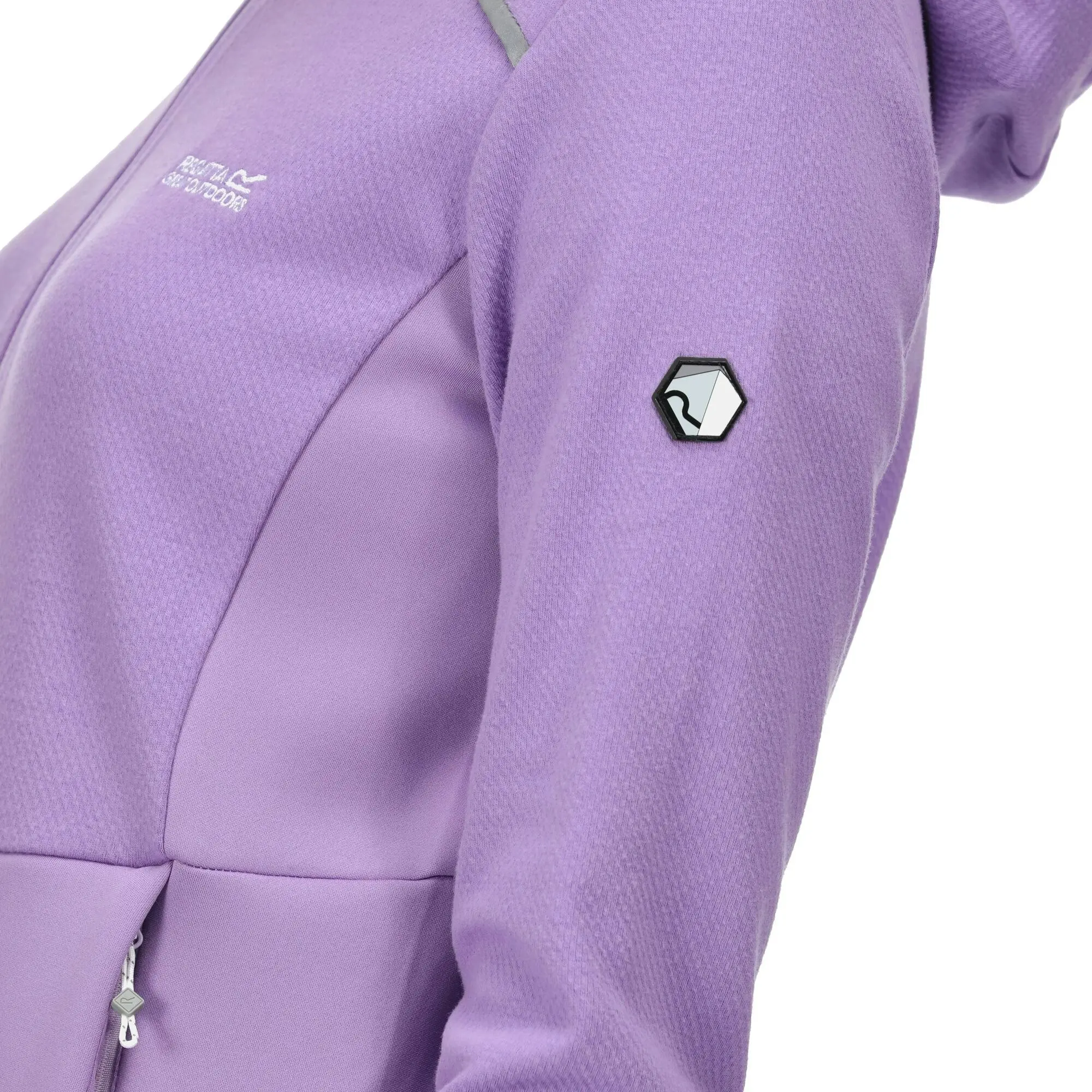 Regatta Womens/Ladies Textured Fleece Full Zip Hoodie