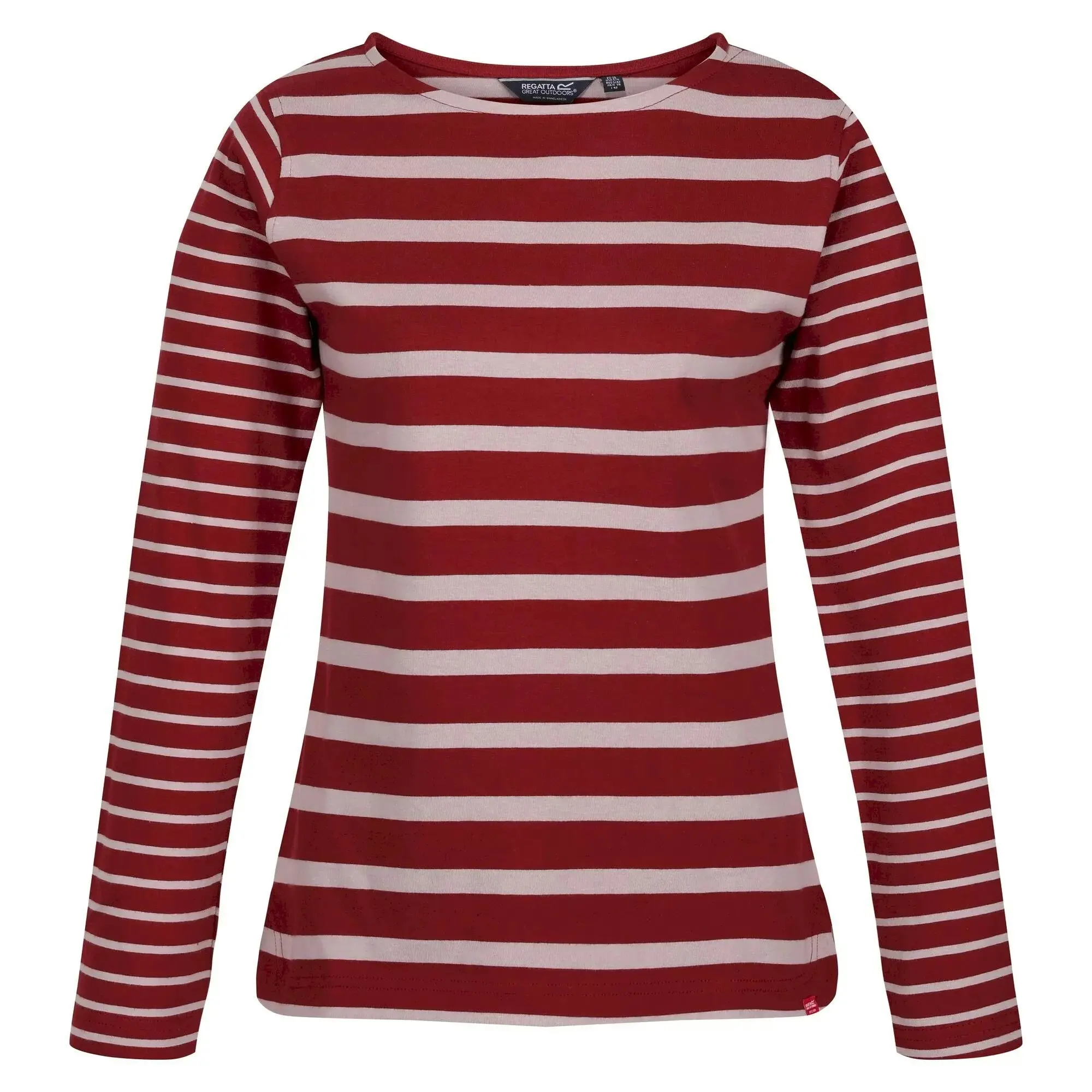 Regatta Womens/Ladies Farida Striped Long-Sleeved T-Shirt