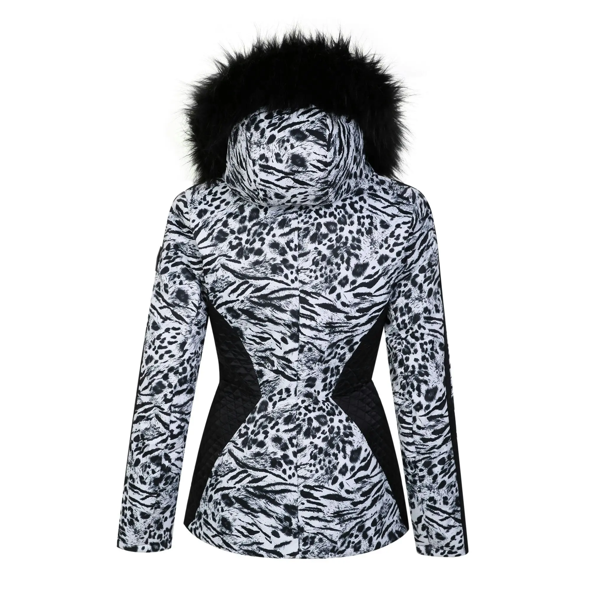 Regatta Womens/Ladies Julien Macdonald Mastery Animal Print Ski Jacket