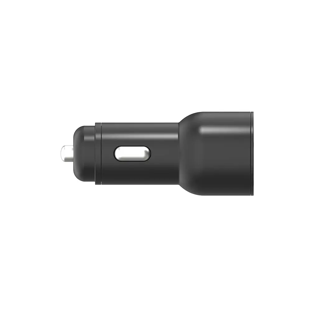 Cygnett Carpower 20w Usb-c Pd And Usb-a Qc 3.0 Car Charger - Black