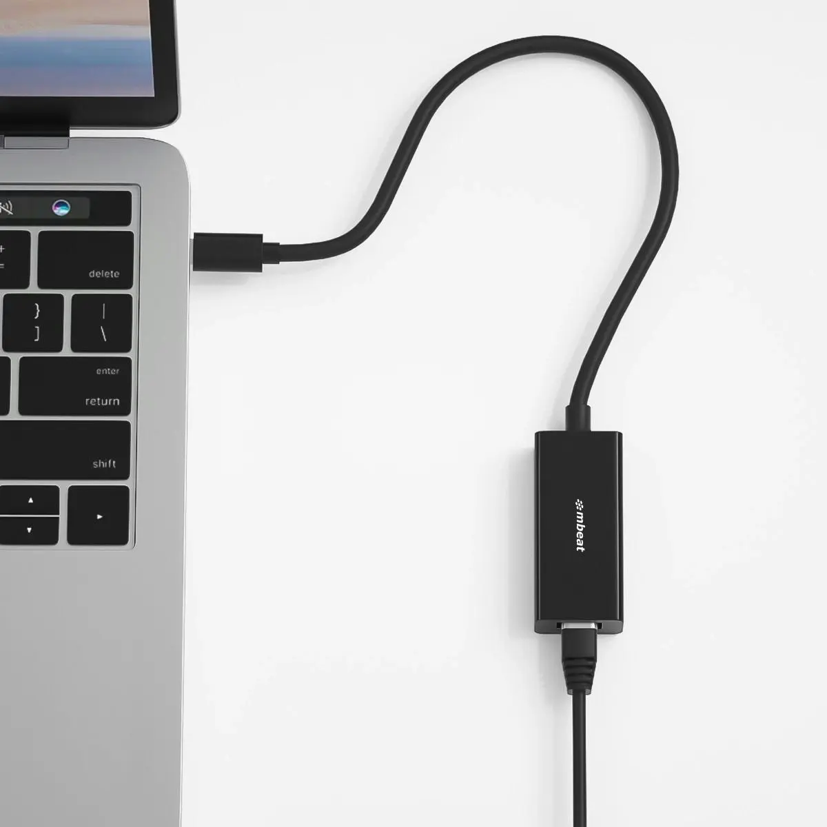 mBeat Usb-c Gigabit Ethernet Adapter - Black