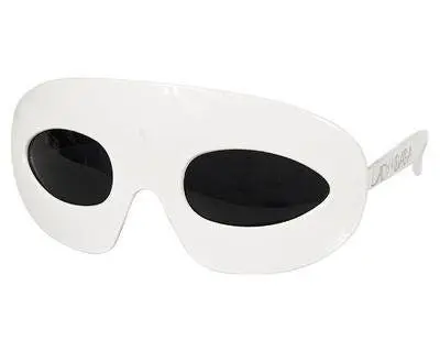 Lady Gaga White Retro Glasses