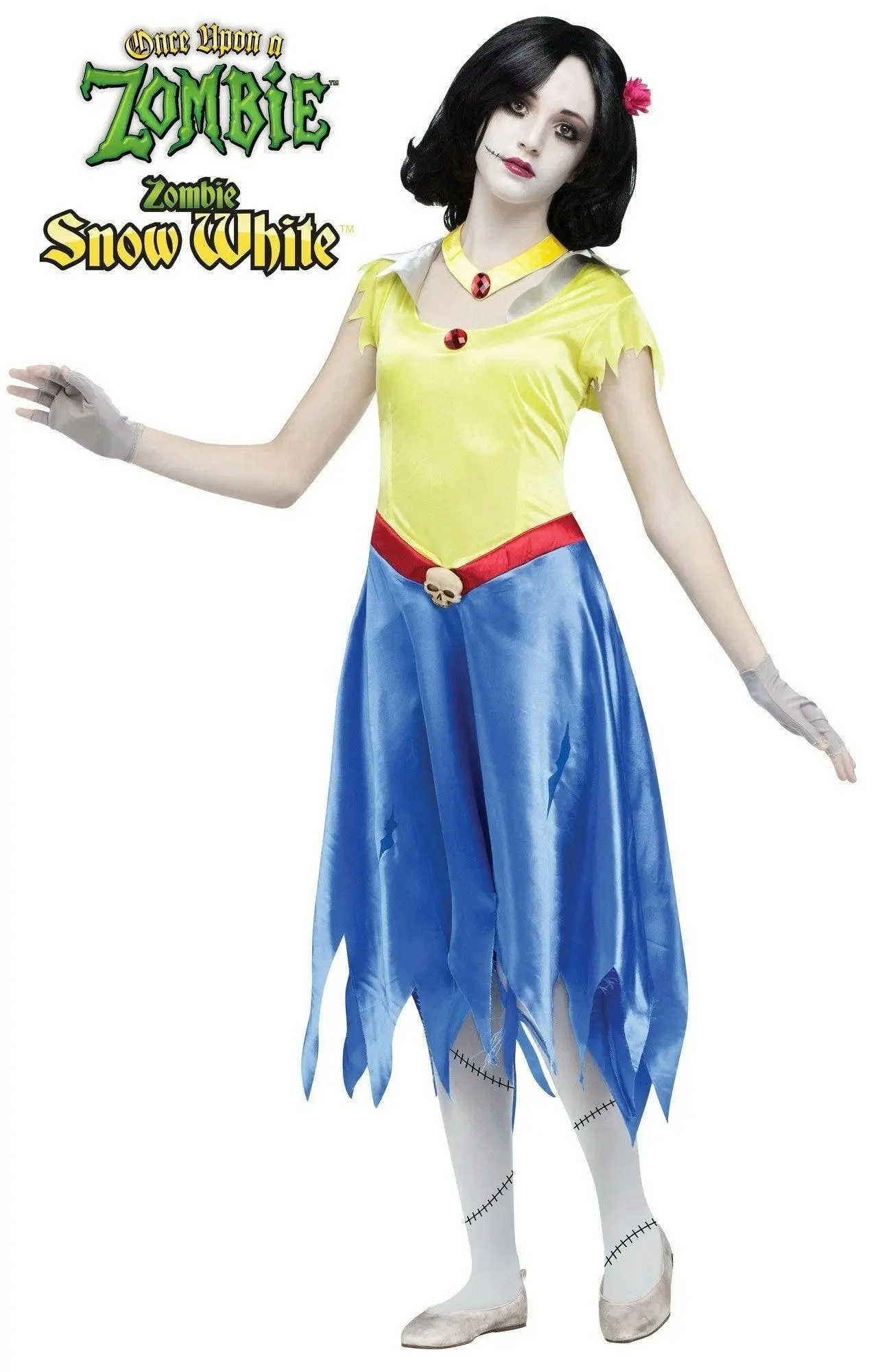 Once Upon A Zombie Girls Costume