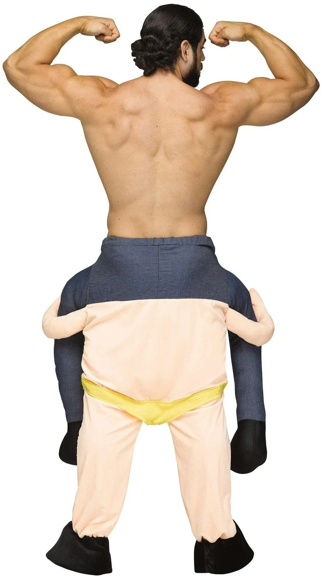 Carry Me Weightlifter Piggyback Costume