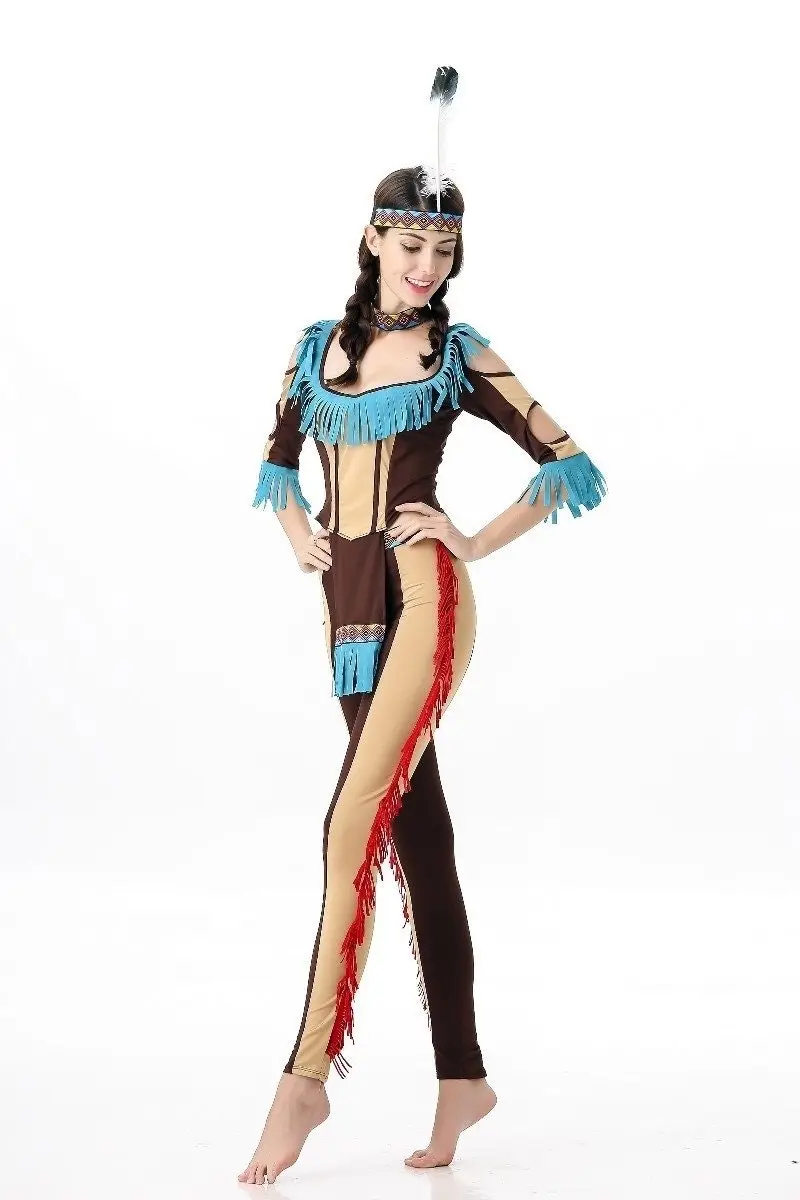 Native American Indian Pocahontas Womens Costume