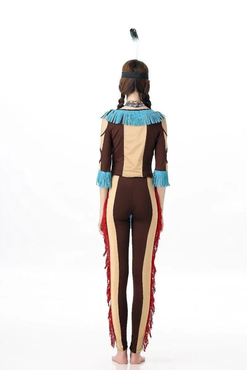 Native American Indian Pocahontas Womens Costume