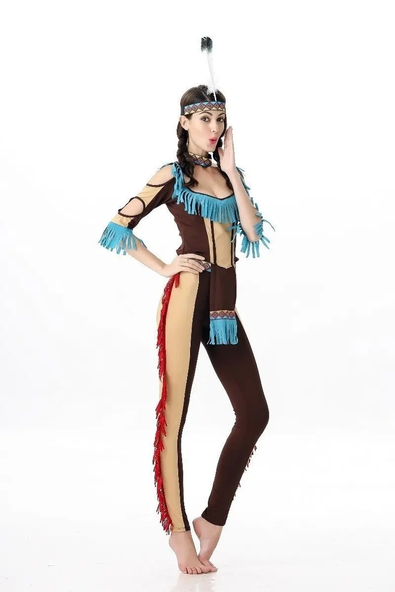 Native American Indian Pocahontas Womens Costume