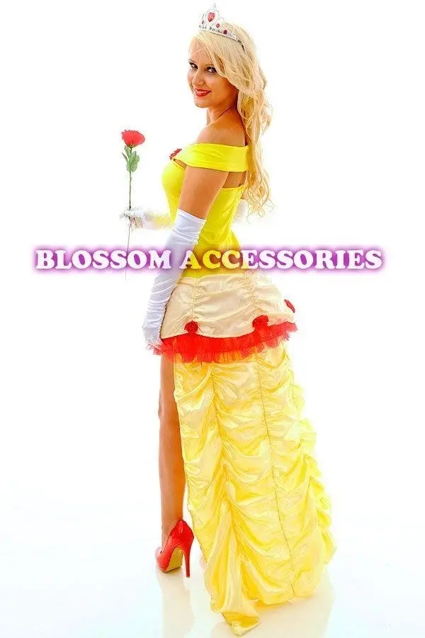 Princess Belle Deluxe Womens Costume