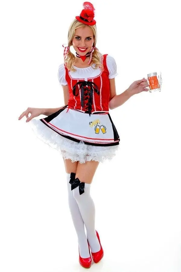 Miss Oktoberfest Womens Fancy Dress Costume