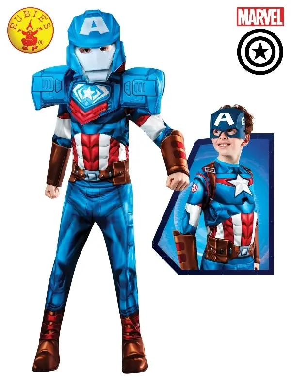 Captain America Mech Strike Boys Costume