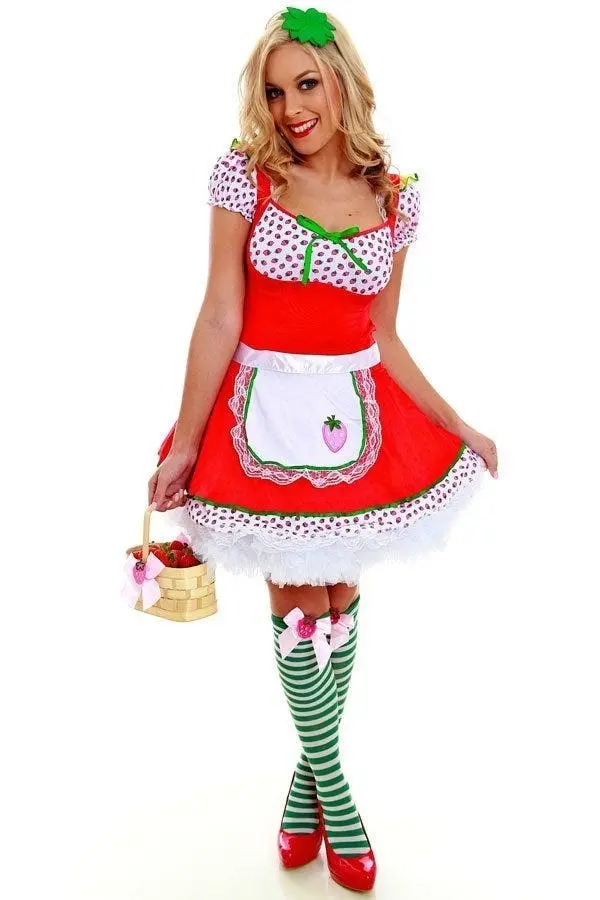 Strawberry Sweetie Womens Costume