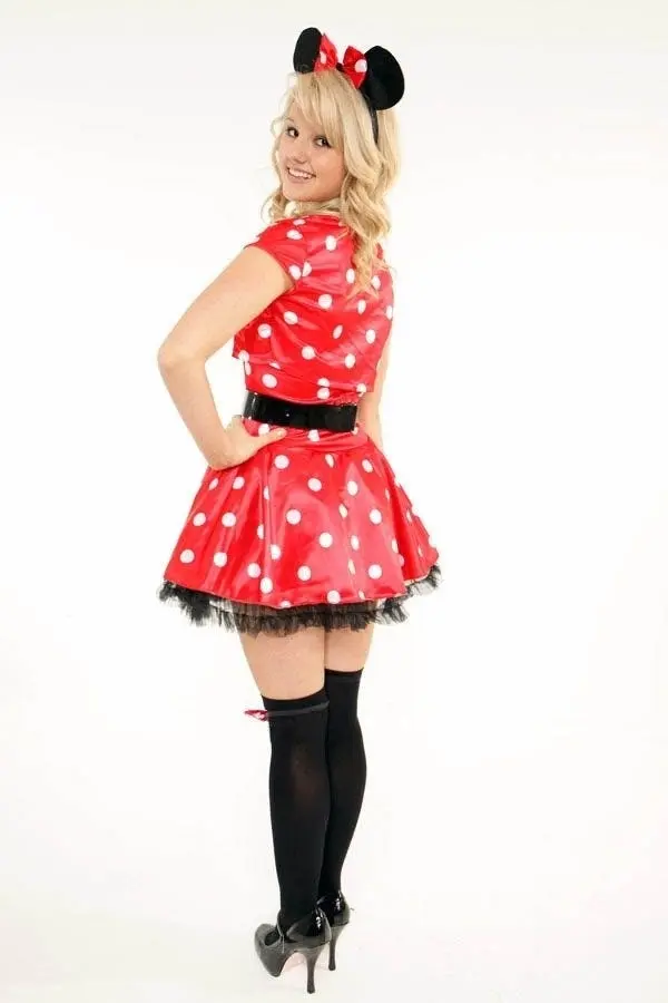 Minnie Mouse Dress Up Womens Costume