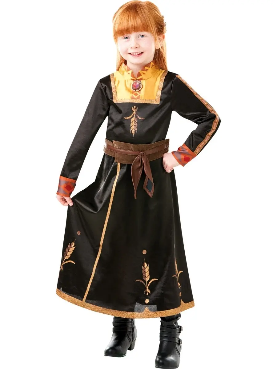 Anna Frozen 2 Deluxe Girls Costume