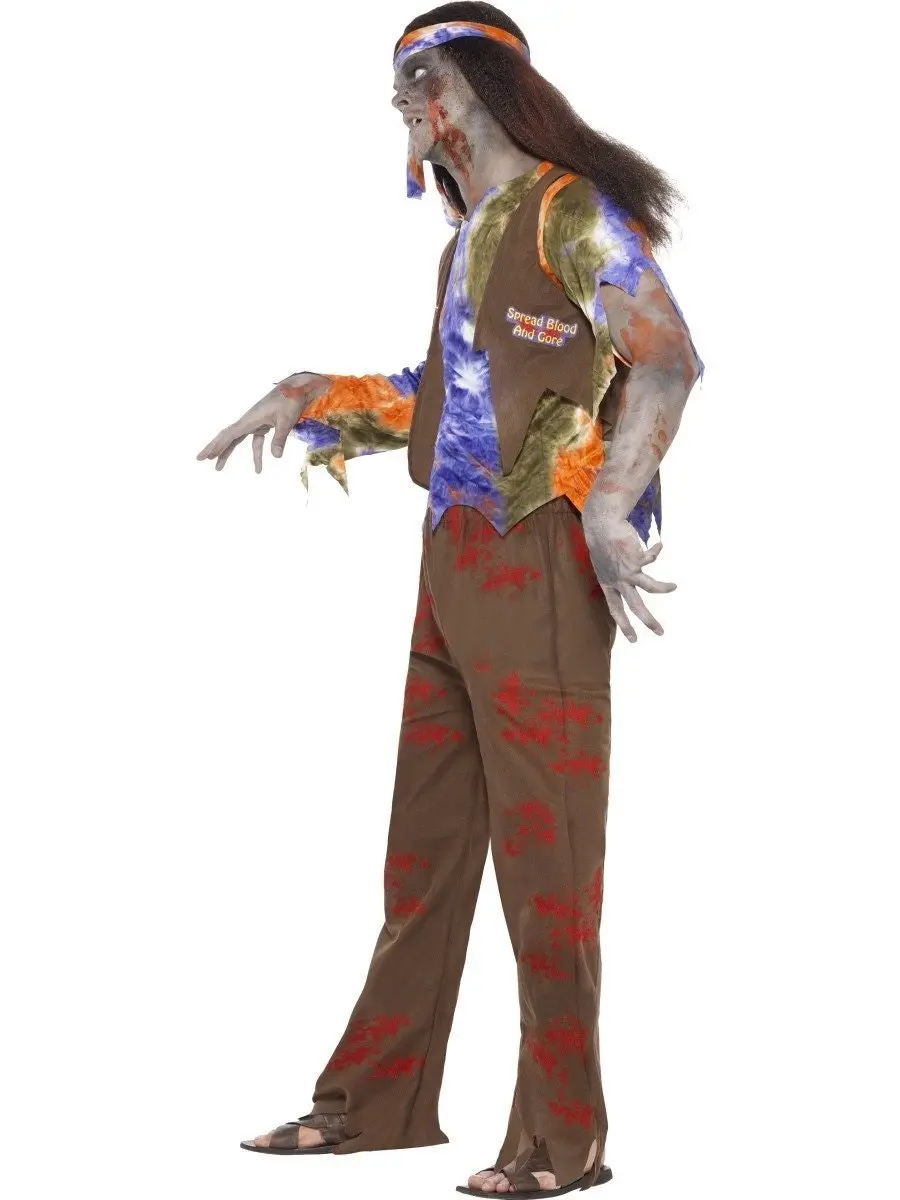 Zombie Hippie Mens Costume