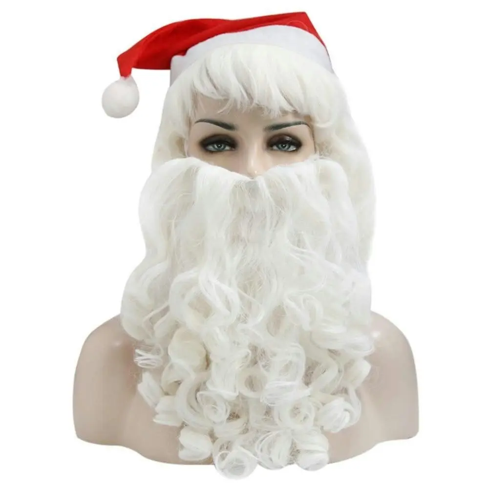 Christmas Santa Verlour Suit Mens Costume