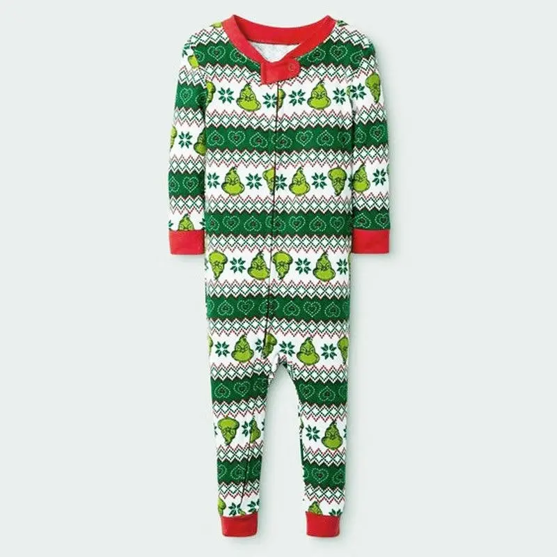 Classic Merry Christmas Family Pyjamas Set