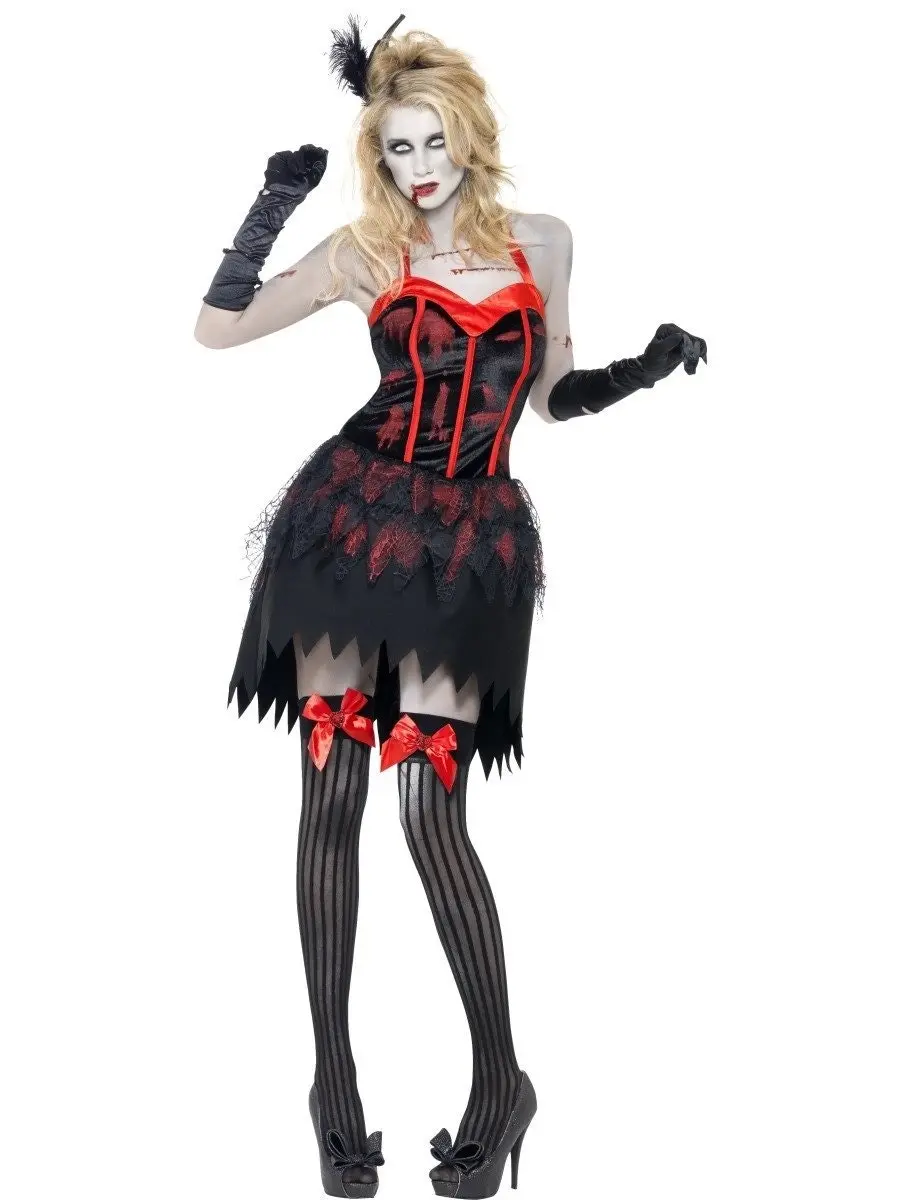 Zombie Burlesque Womens Halloween Costume