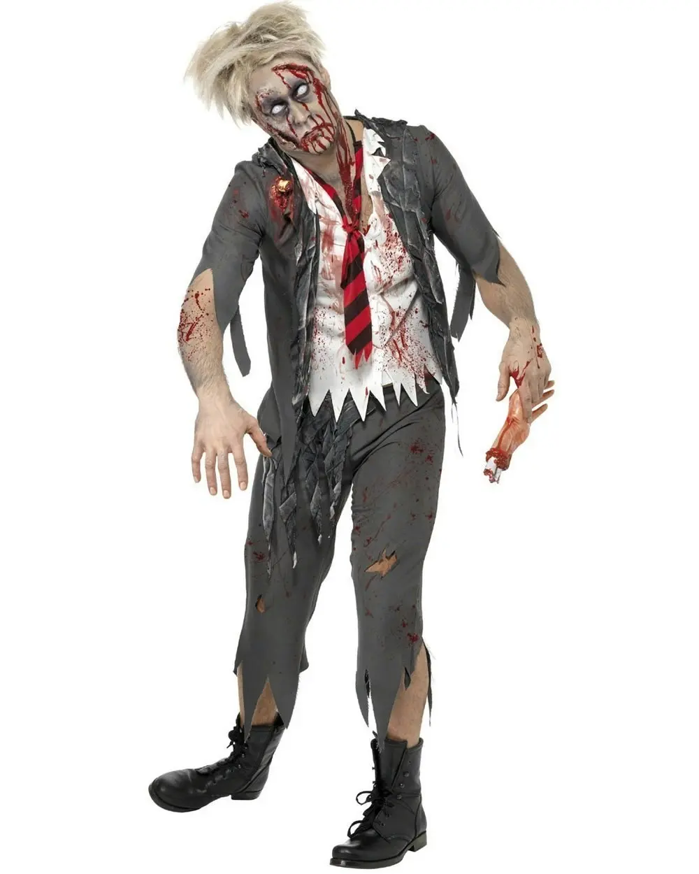 Zombie School Boy Halloween Costume