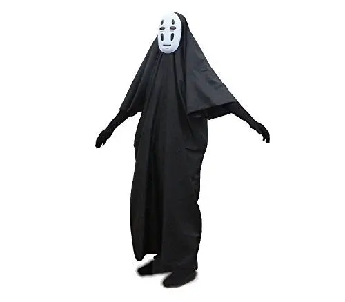 Spirited Away No Face Cosplay Mens Costume