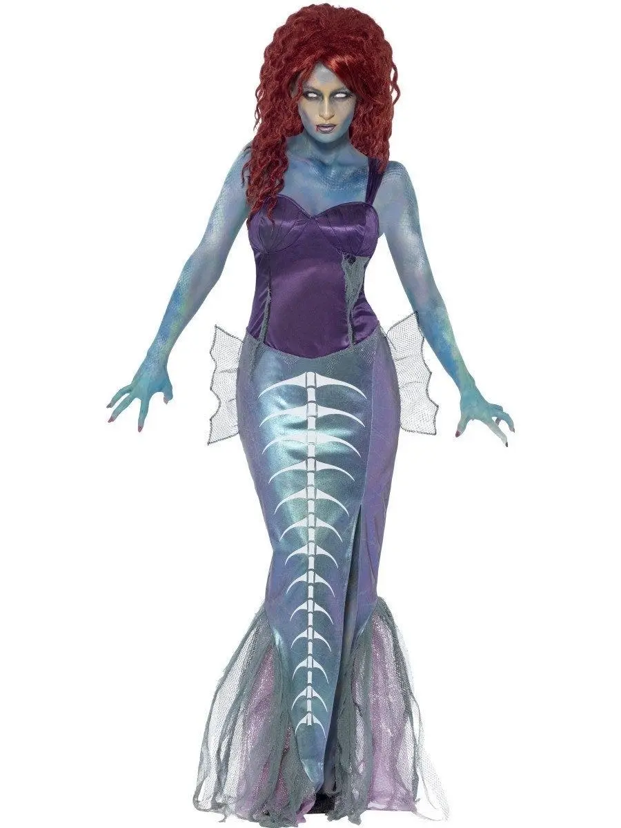 Mermaid Zombie Womens Costume