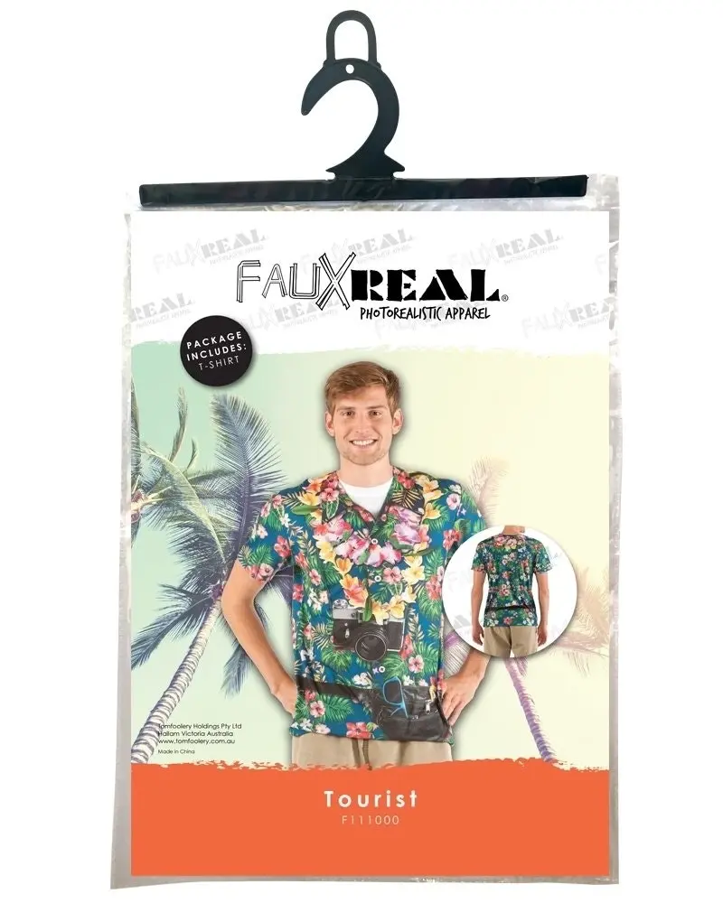 Faux Real Tourist T-Shirt Costume