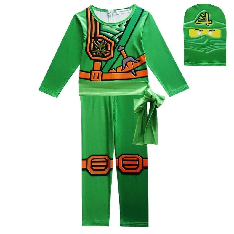 Ninja Warrior Superhero Boys Costume