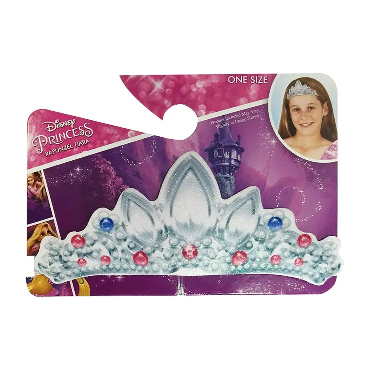 Princess Rapunzel Fabric Crown Tiara