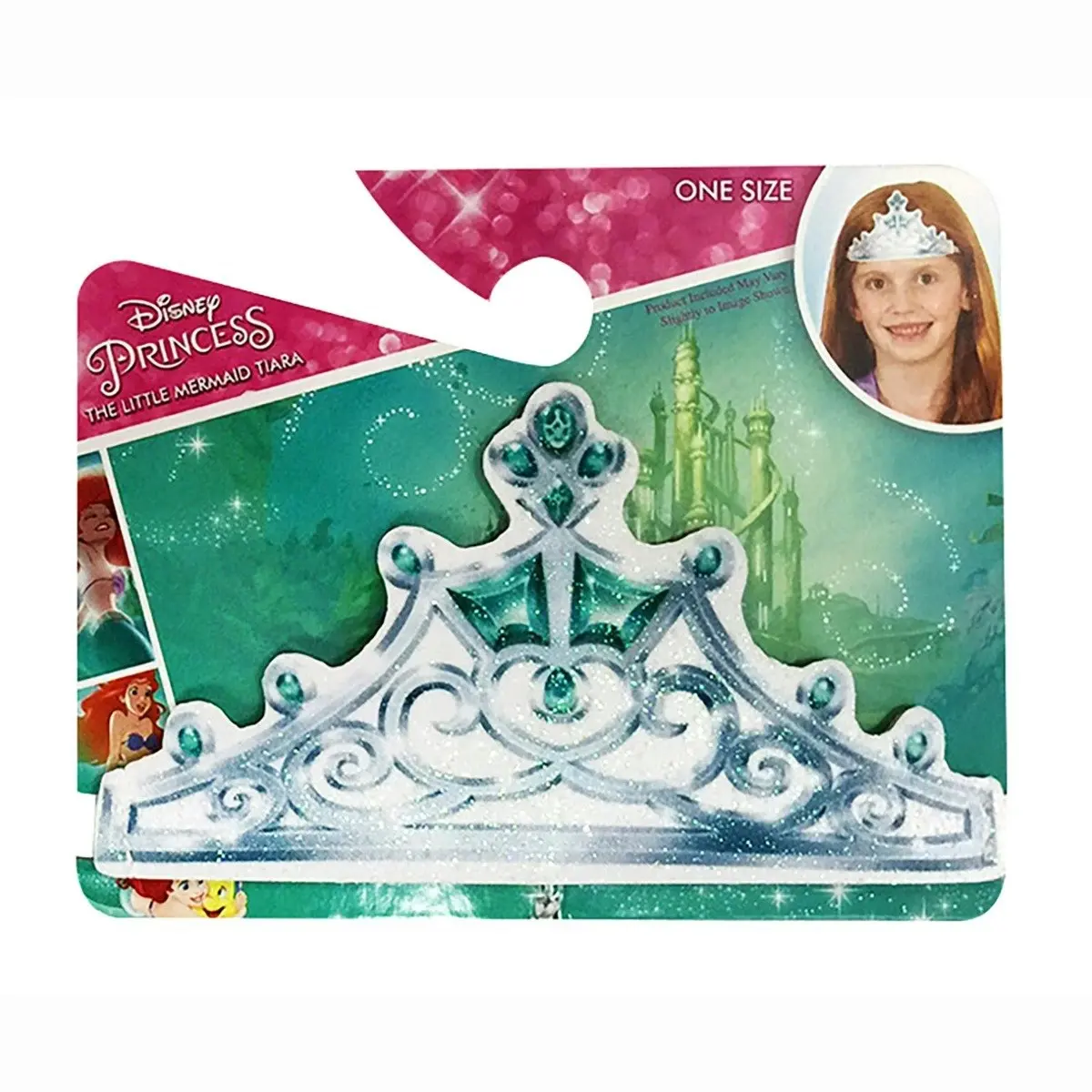 Princess Ariel Fabric Crown Tiara