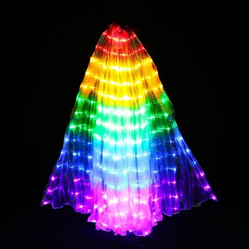 Light Up Rainbow LED Butterfly Wings