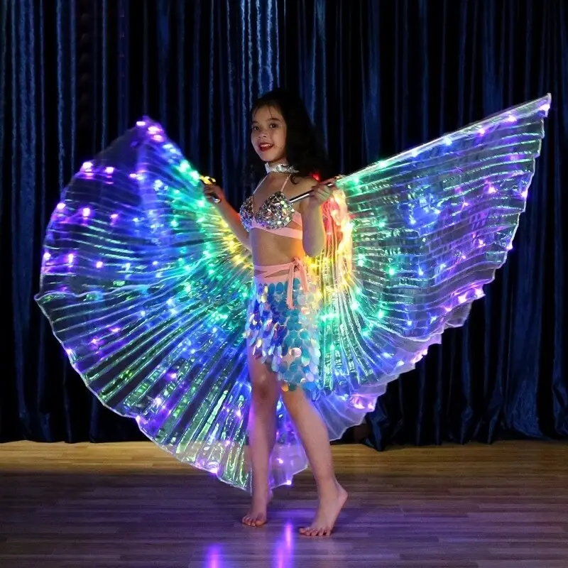 Light Up Rainbow LED Butterfly Wings