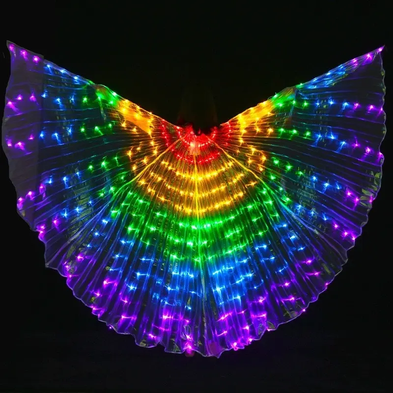 Light Up Rainbow LED Butterfly Wings