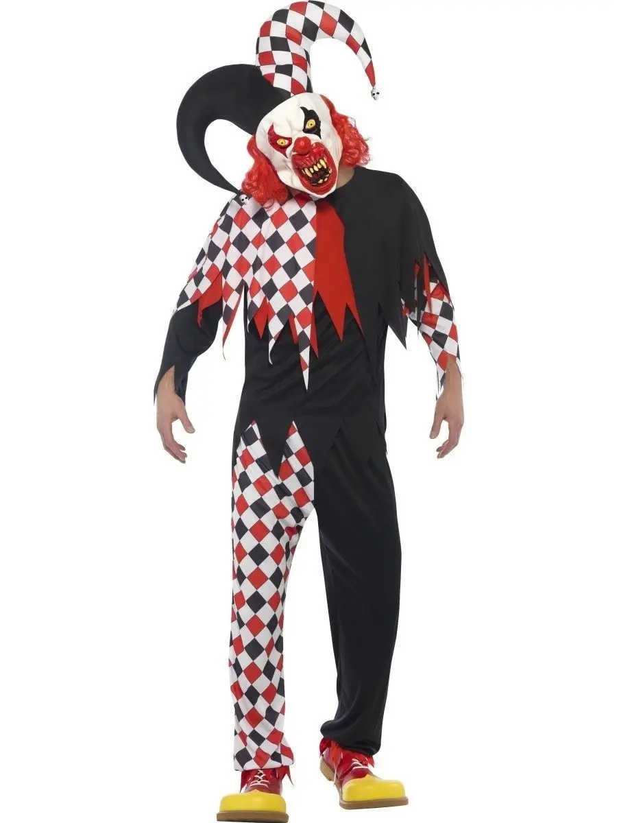 Craze Jester Mens Halloween Costume