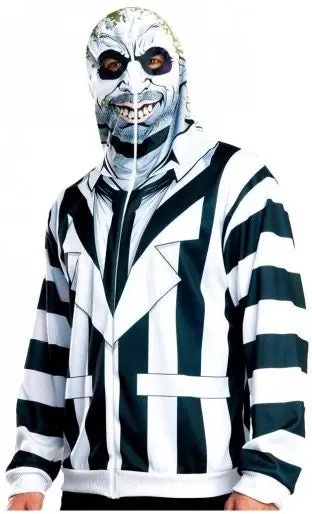 Beetlejuice Mens Hoodie Costume