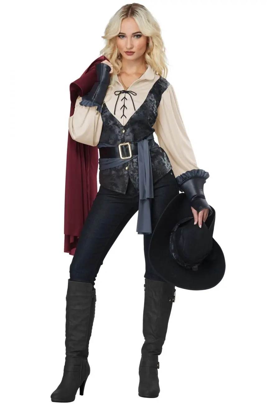 Lady Musketeer Womens Costume